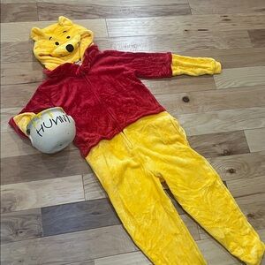 Winnie the Pooh Onsie and Hand painted Honey pot